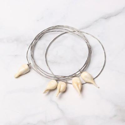 Silver Teeth Bracelet