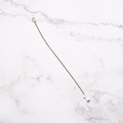 Sticazzi Bag Pendant White