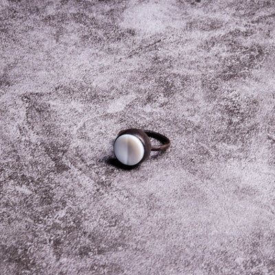 White Valium Ring