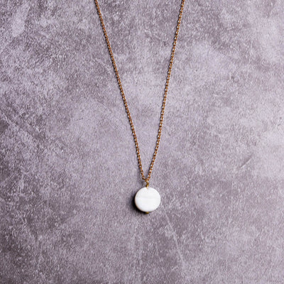 Pill Pendant White