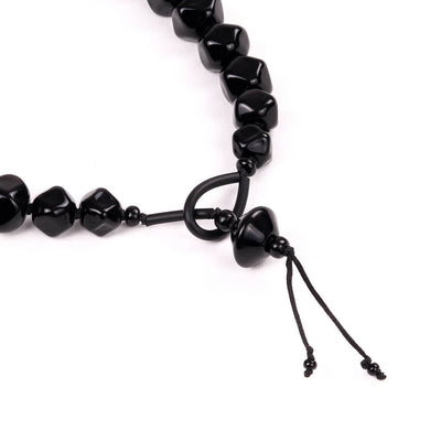 Squarebeat Black Necklace